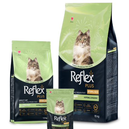 Reflex Plus Tavuklu Kısırlaştırılmış Yetişkin Kedi Kuru Maması