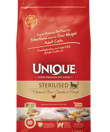 Unique Tavuklu&Pirinçli Kısır Kedi Kuru Maması