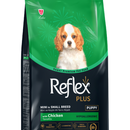 Reflex Plus Tavuklu Mini ve Küçük Irk Yavru Köpek Kuru Maması