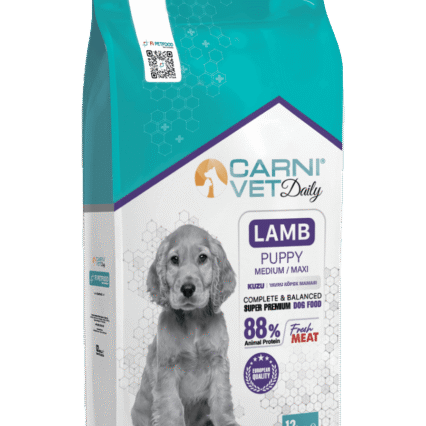 Carni Vet Daily Puppy Medium & Maxi Kuzulu Köpek Kuru Maması