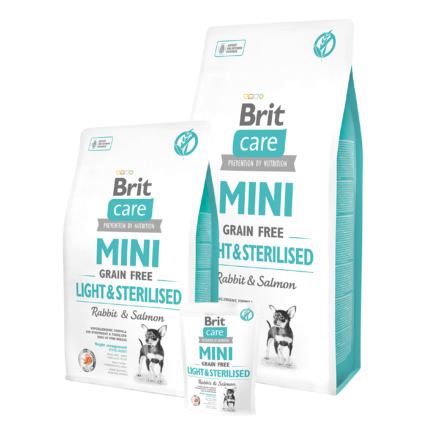 Brit Care Light & Sterilised Mini Köpek Kuru Maması