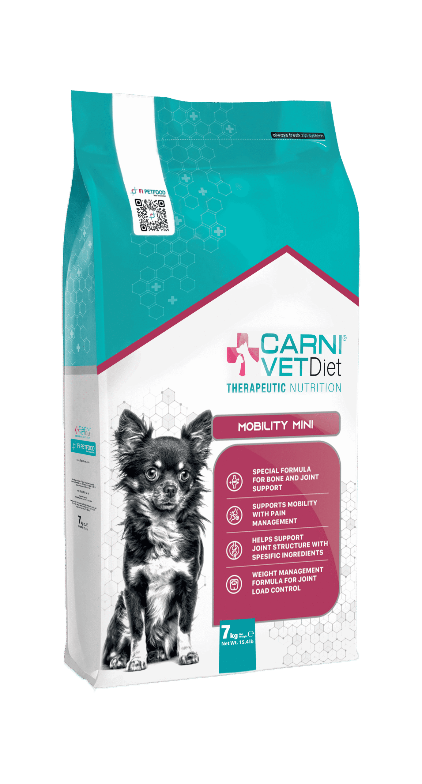 Carni Vet Diet Mobility Yetişkin Mini Köpek Kuru Maması