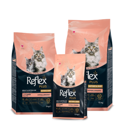Reflex Plus Mother & Baby Kuzu Etli Kedi Kuru Maması