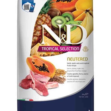 ND Tropical Selection Kuzu Etli Kısırlaştırılmış Kedi Maması 10kg