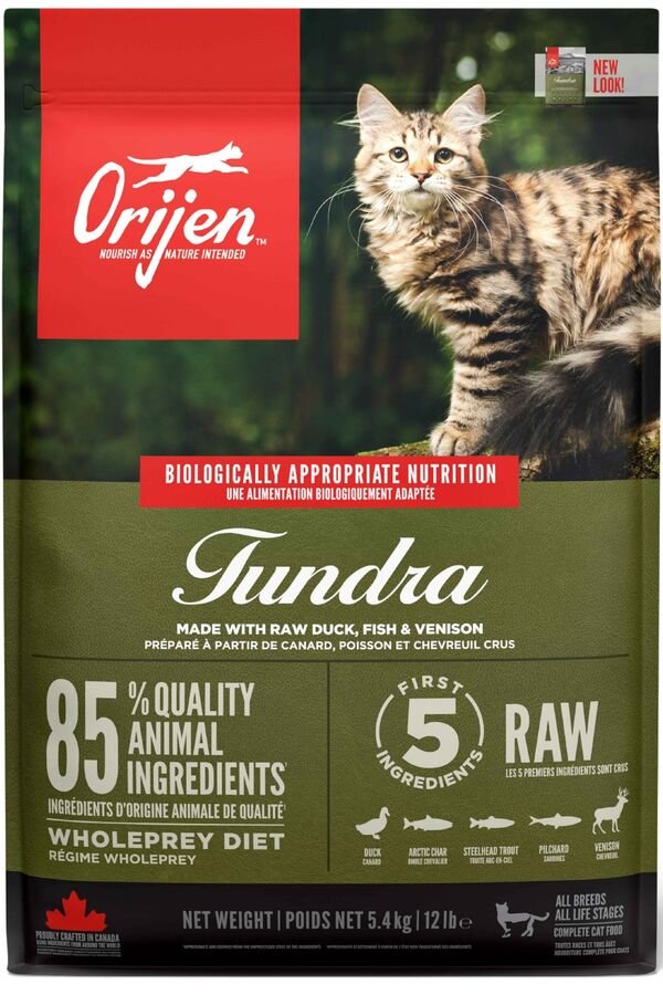 Orijen Tundra Tahılsız Kedi Maması