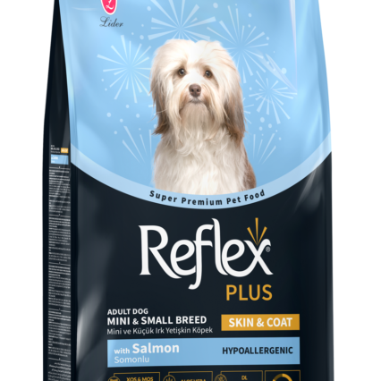 Reflex Plus Skin & Coat Somonlu Mini ve Küçük Irk Yetişkin Köpek Kuru Maması