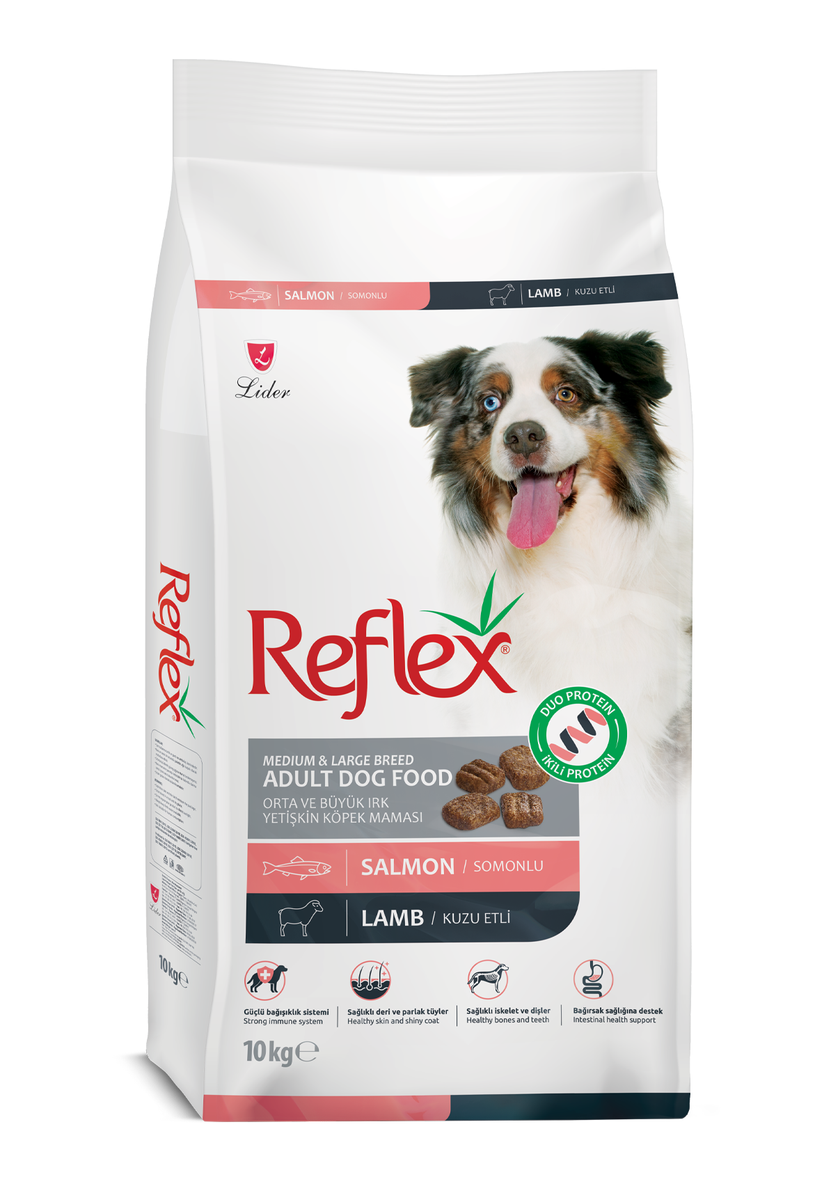 Reflex Somonlu ve Kuzu Etli Yetişkin Köpek Kuru Maması