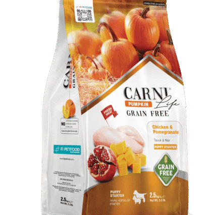 Carni Life Pumpkin Tahılsız Tavuk&Nar Puppy Starter Köpek Kuru Maması