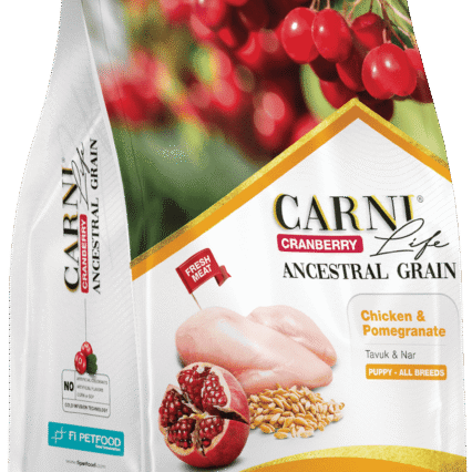 Carni Life Cranberry Ancestral Grain Tavuk&Nar Puppy Köpek Kuru Maması
