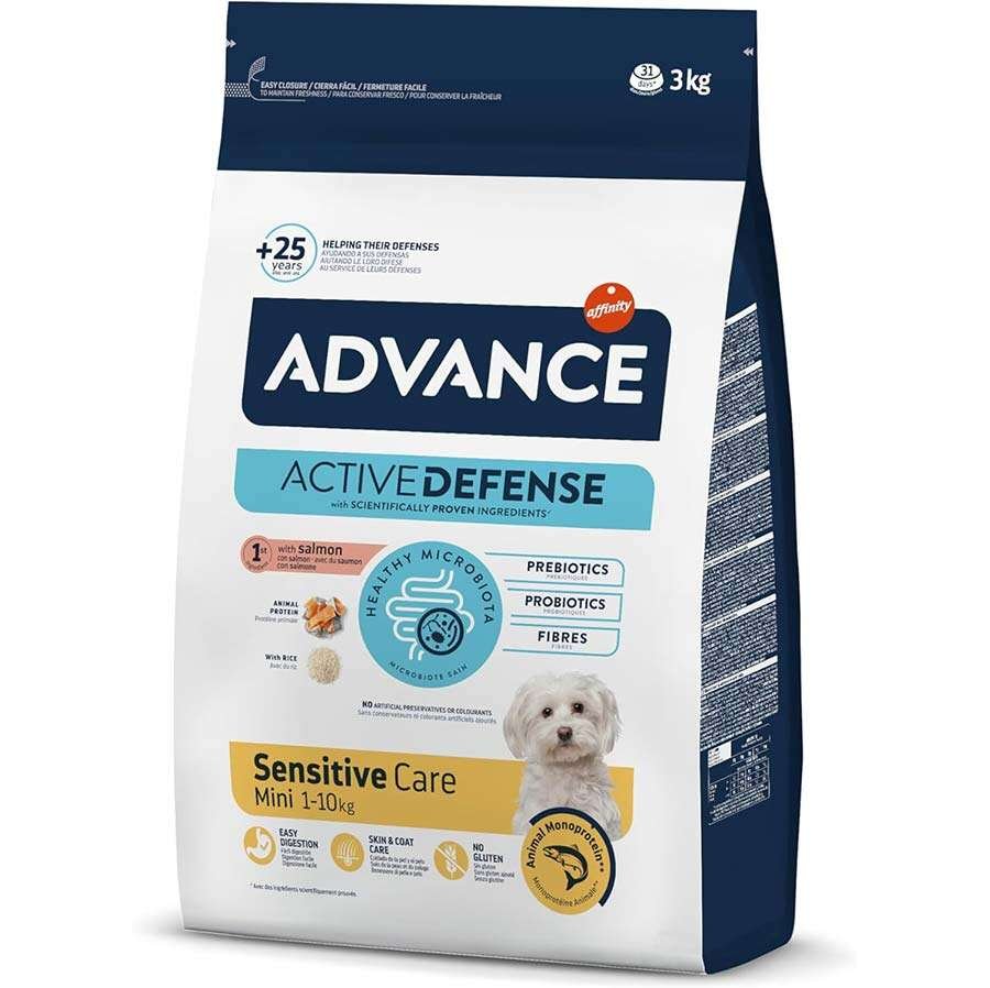 Advance Mini Somonlu Küçük Irk Köpek Maması 3 Kg