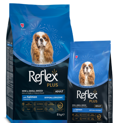 Reflex Plus Somonlu Mini ve Küçük Irk Yetişkin Köpek Kuru Maması