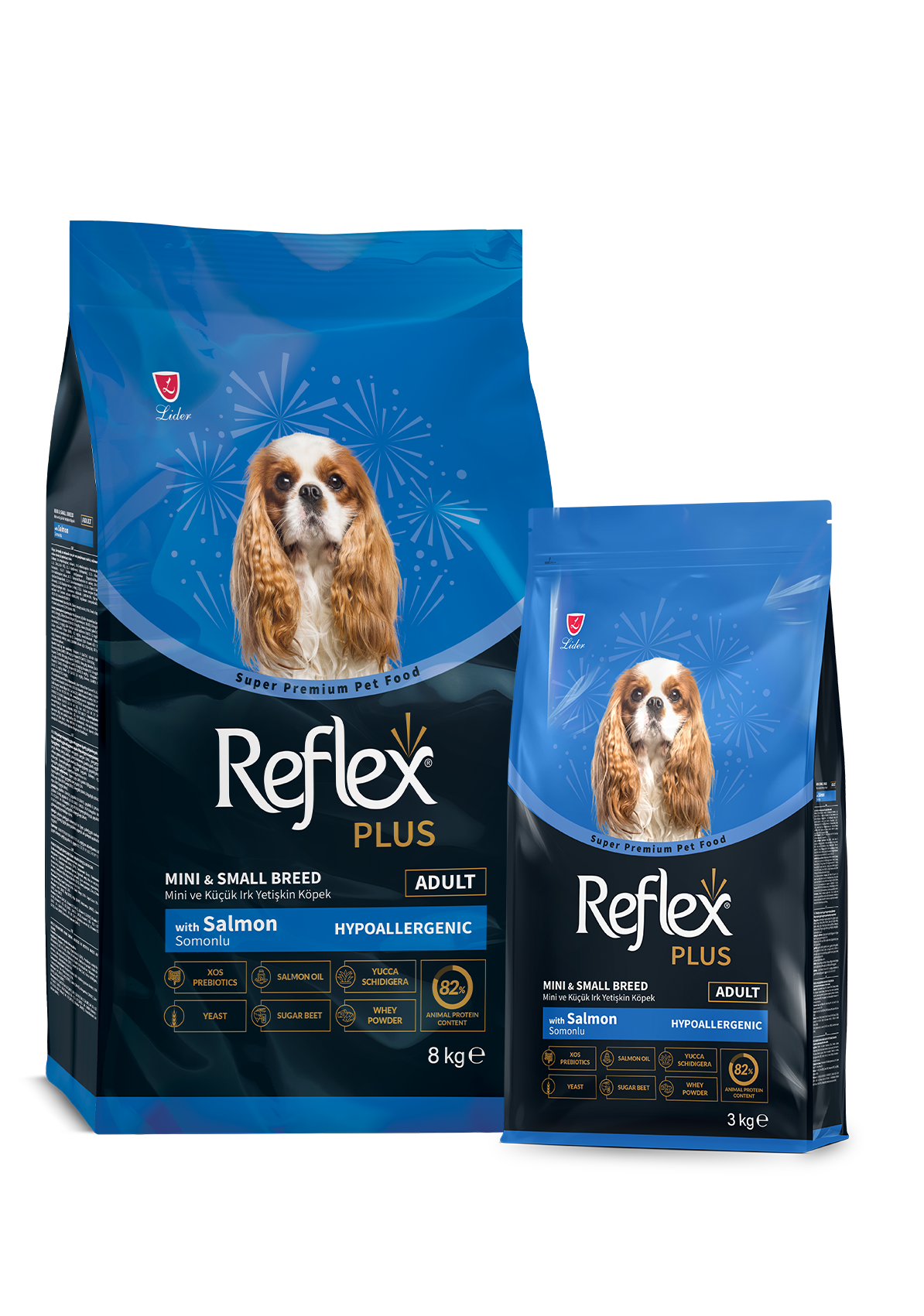 Reflex Plus Somonlu Mini ve Küçük Irk Yetişkin Köpek Kuru Maması