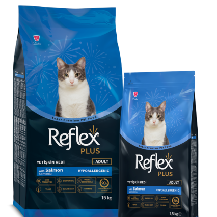 Reflex Plus Somonlu Yetişkin Kedi Kuru Maması