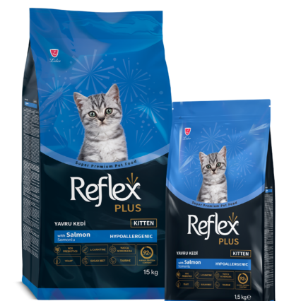 Reflex Plus Somonlu Yavru Kedi Kuru Maması