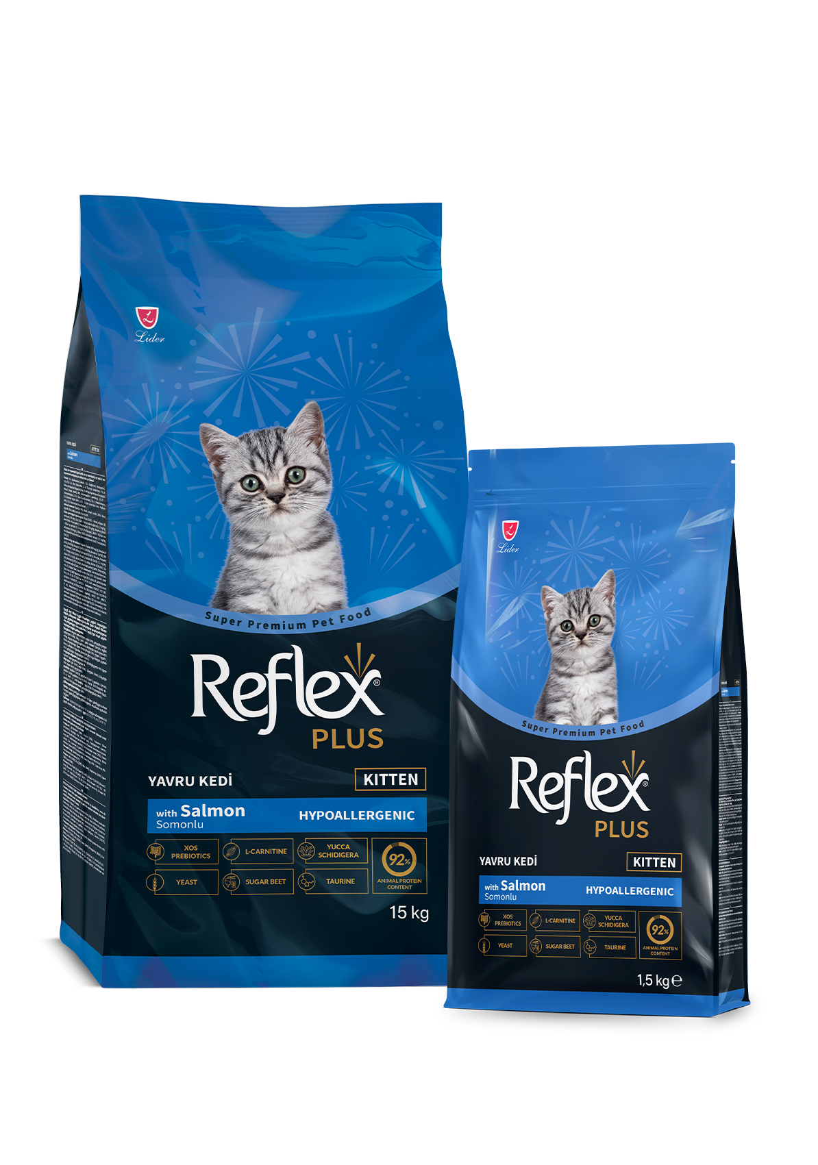 Reflex Plus Somonlu Yavru Kedi Kuru Maması