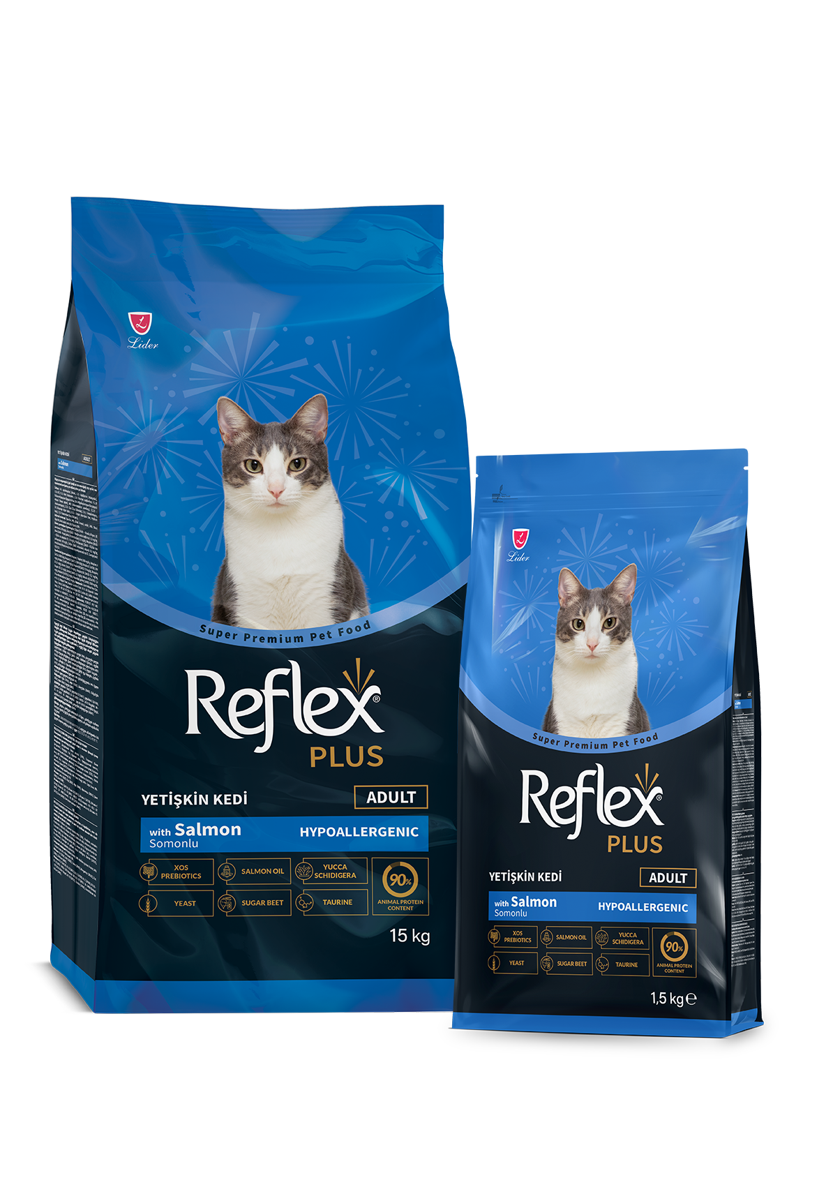 Reflex Plus Somonlu Yetişkin Kedi Kuru Maması
