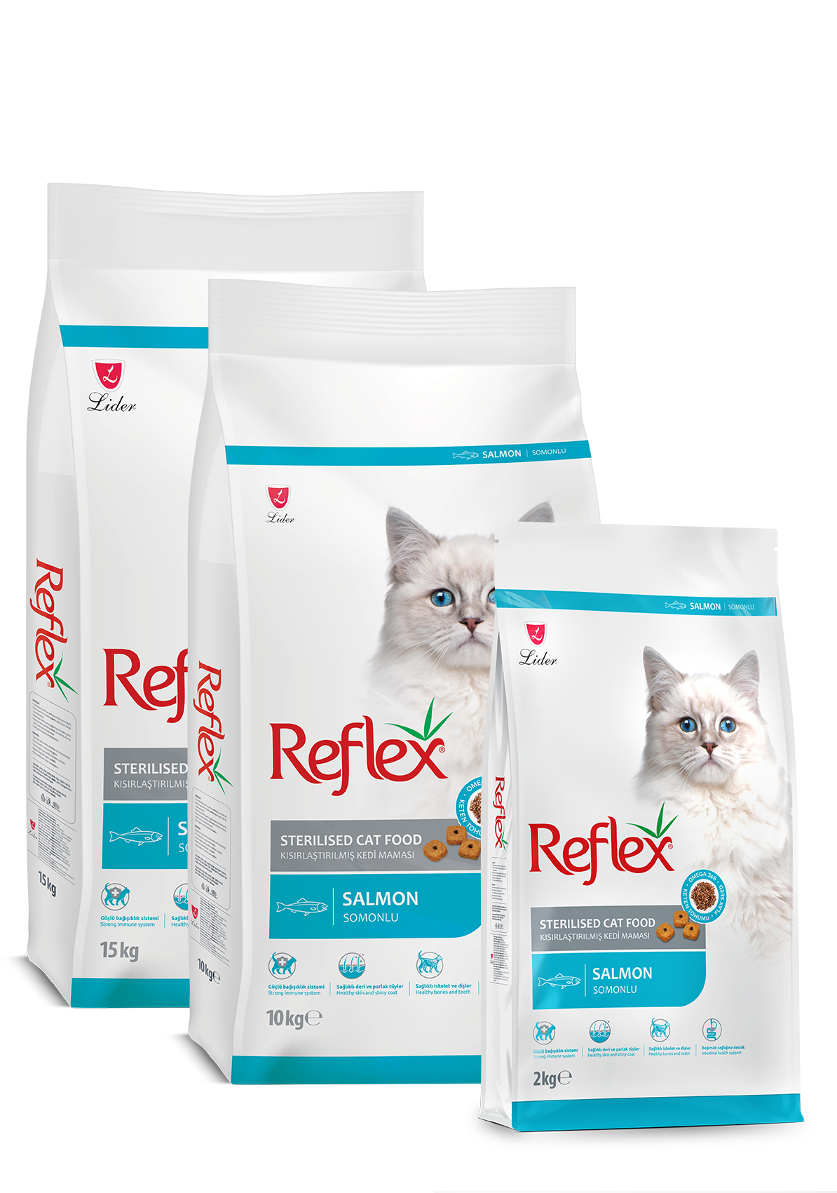 Reflex Somonlu Kısırlaştırılmış Yetişkin Kedi Kuru Maması