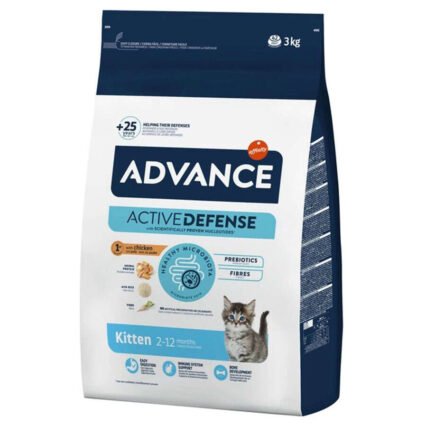 Advance Kitten Yavru Tavuk Etli Kedi Maması 3 Kg