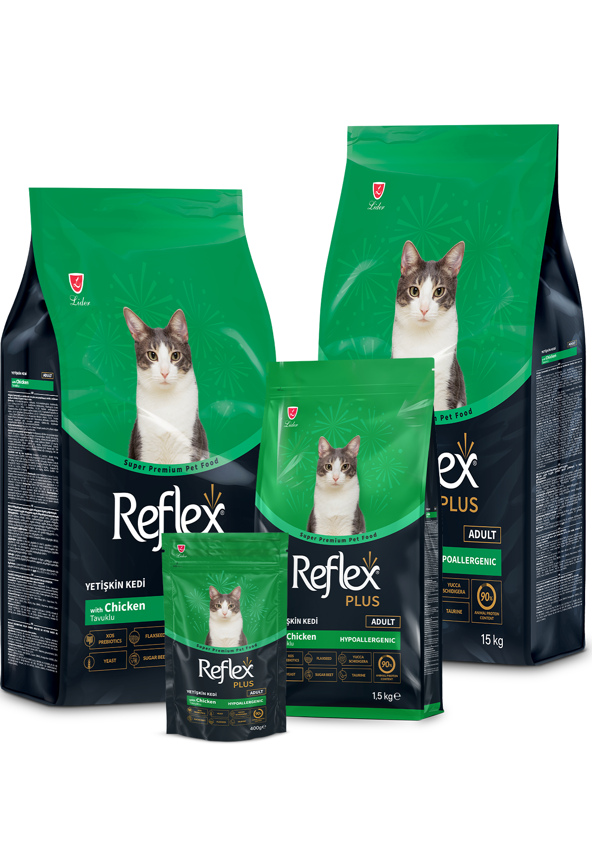 Reflex Plus Tavuklu Yetişkin Kedi Kuru Maması