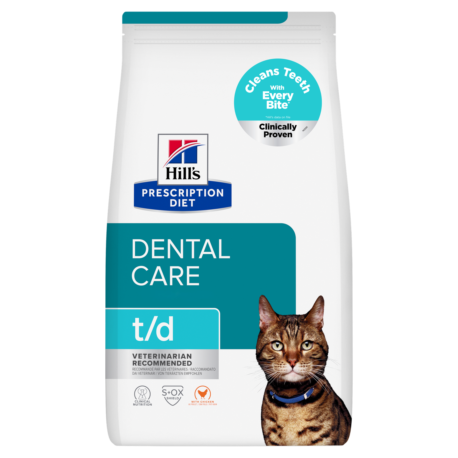 Hill's PRESCRIPTION DIET t/d Dental Care Kedi Kuru Maması
