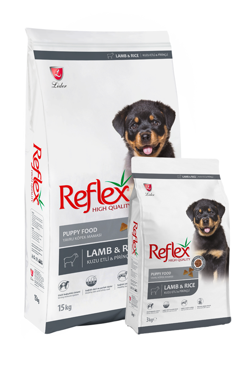 Reflex Kuzu Etli Yavru Köpek Kuru Maması