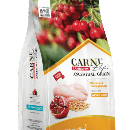 Carni Life Cranberry Ancestral Grain Tavuk&Nar Yetişkin Kedi Maması