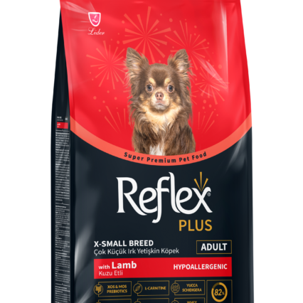 Reflex Plus Kuzu Etli Çok Küçük Irk Yetişkin Köpek Kuru Maması