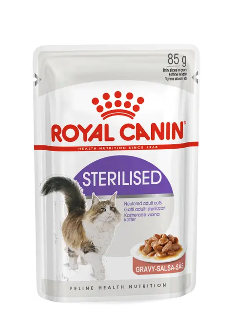 Royal Canin Sterilised Gravy Kısırlaştırılmış Yetişkin Kedi Yaş Maması 85g